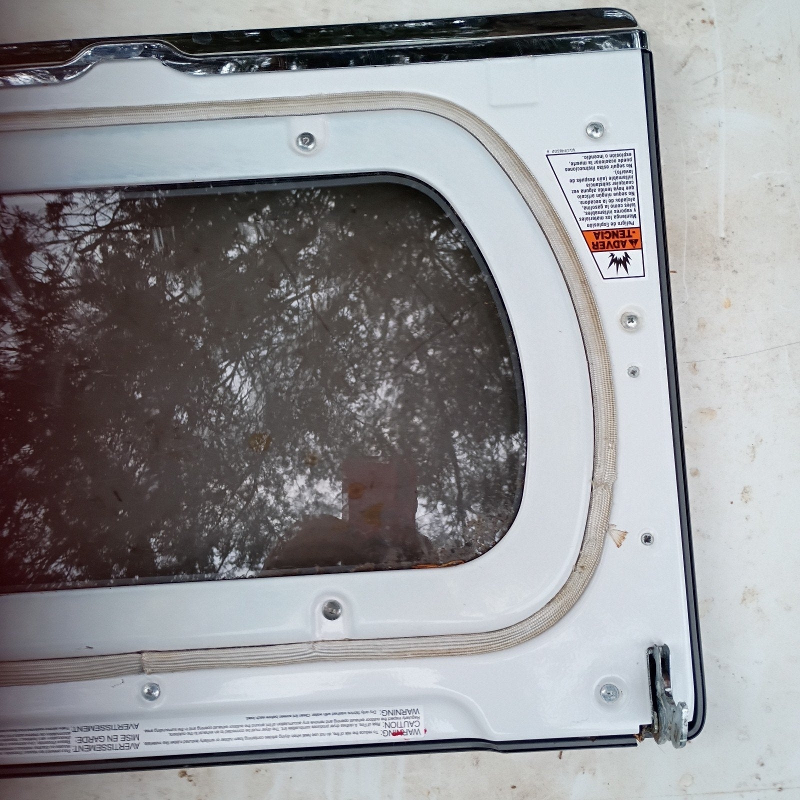Whirlpool Dryer Door Replacement WED7120HW0