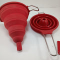 2 Camp Chef Collapsible Funnel 7.25 In Red New Outdoor Gear Cooking