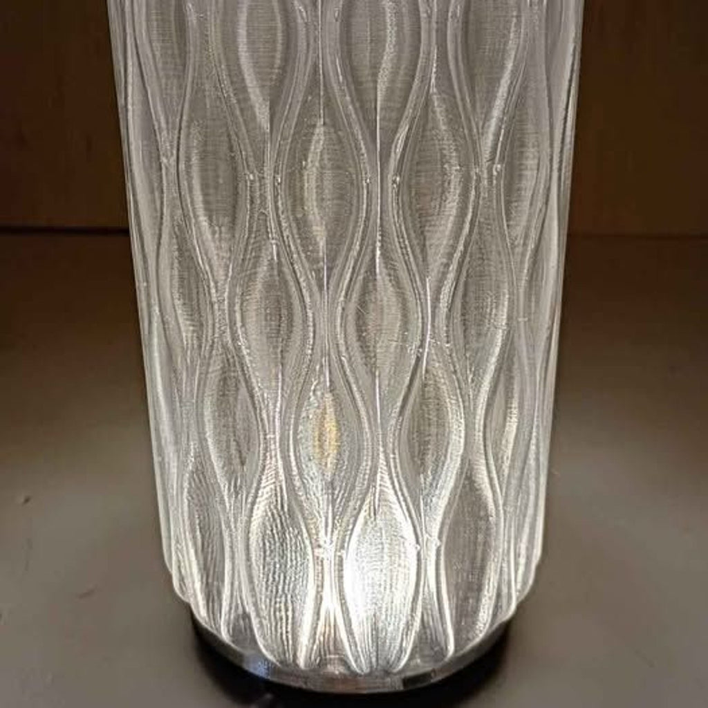 Clear table top light