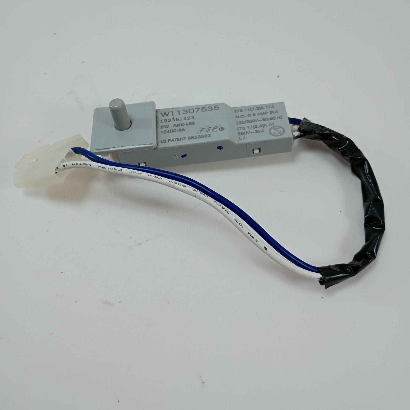 Maytag Whirlpool Dryer Door Switch W11307535