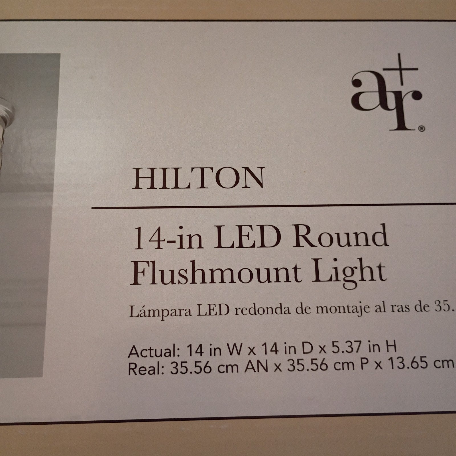 Allen And Roth Hilton 14 Inch Led Round Flushmount Replacement Led Light