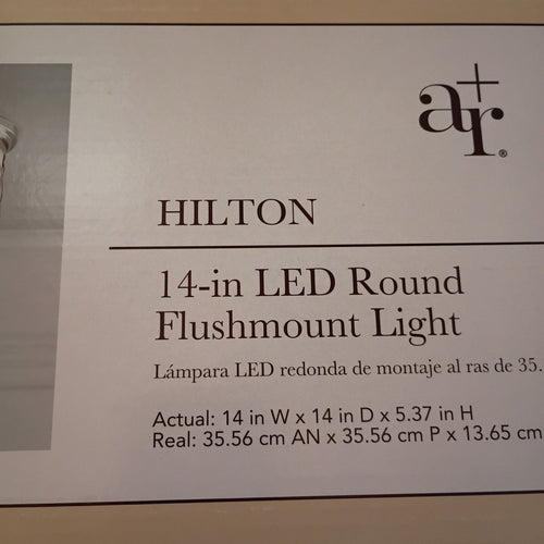 Allen And Roth Hilton 14 Inch Led Round Flushmount Replacement Led Light