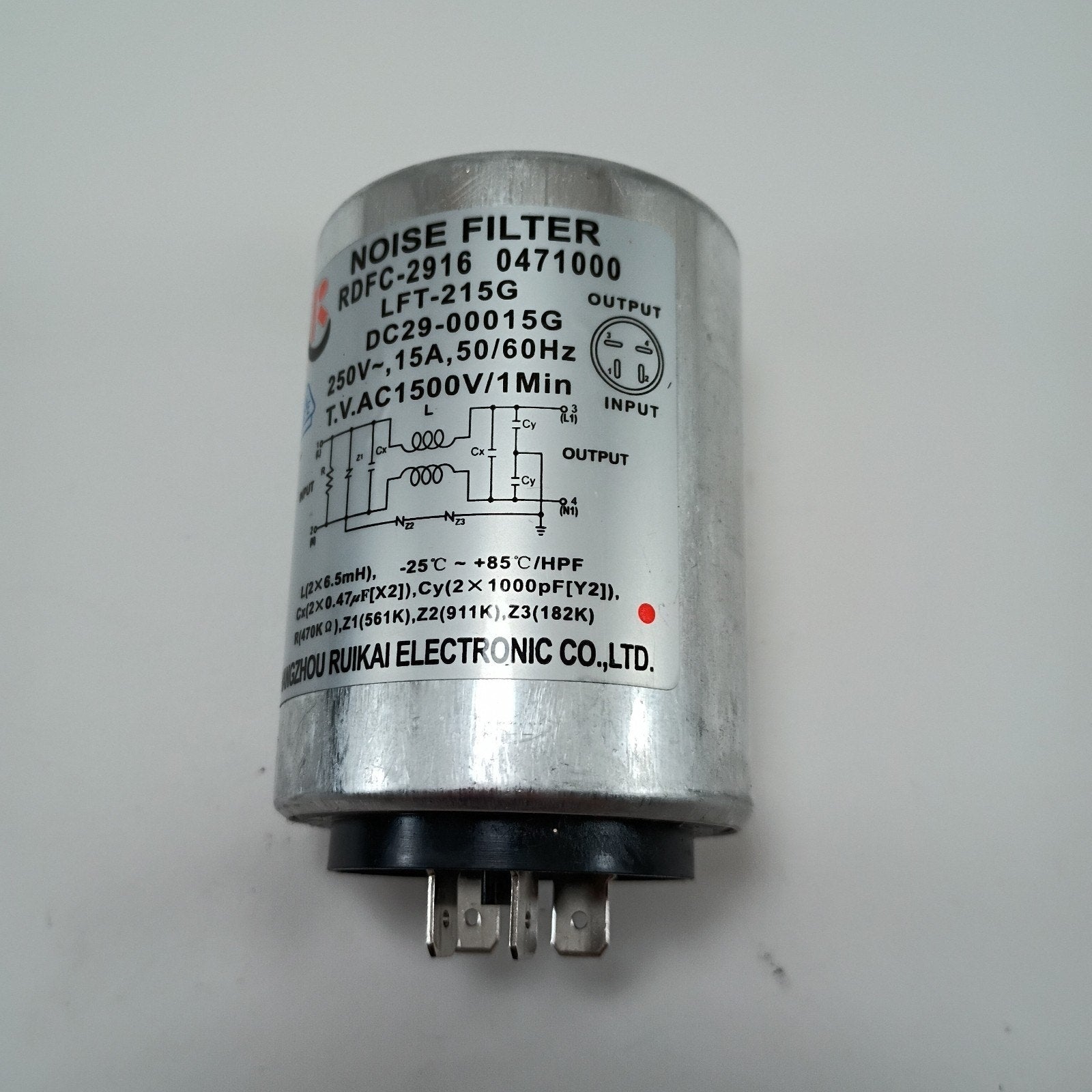 Samsung Washer Noise Filter DC29-00015B DC29-0001509 Washing Machine OEM