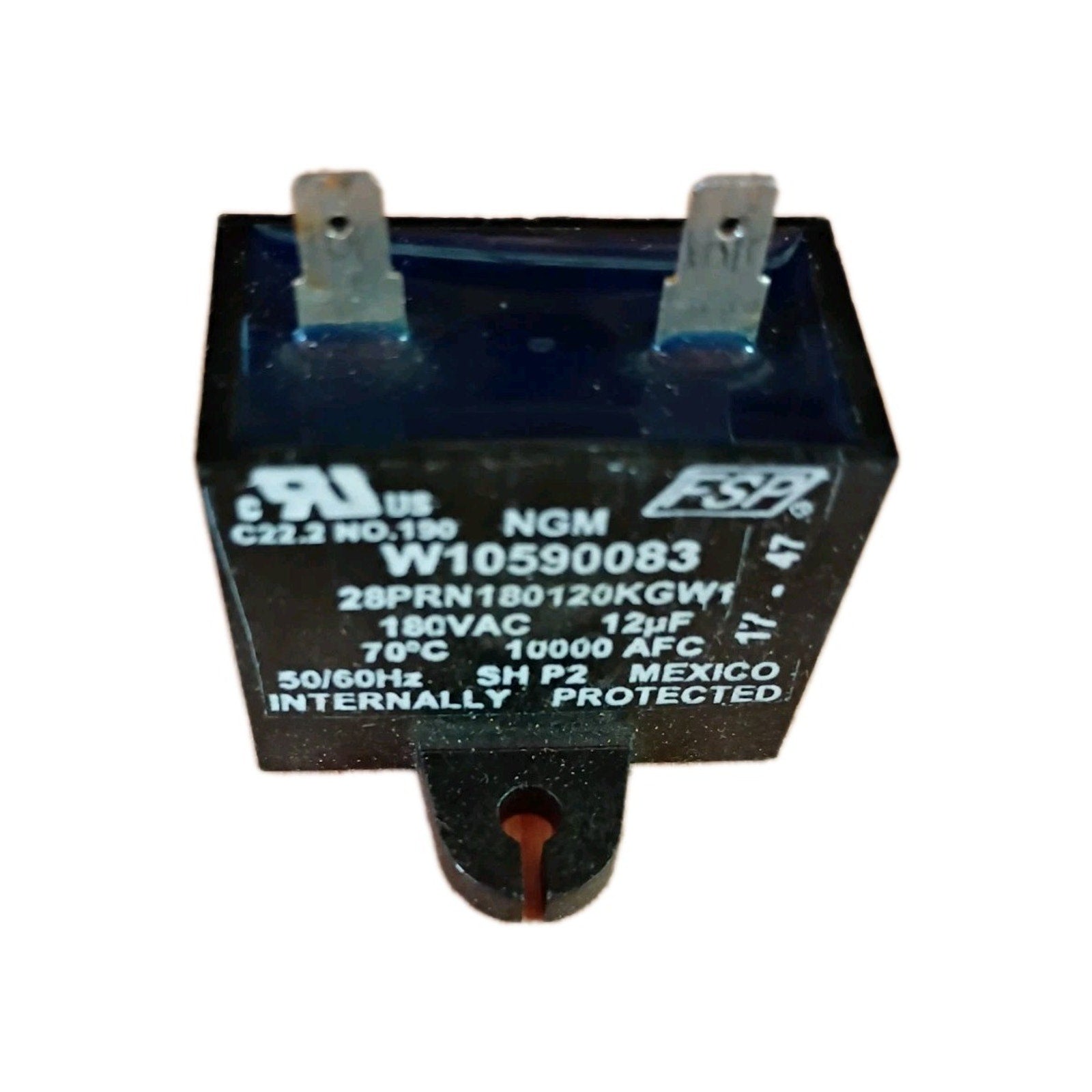 W10590083 Genuine Whirlpool Refrigerator RUN CAPACITOR