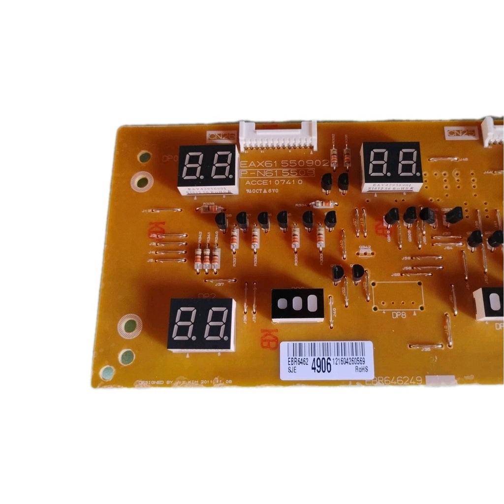 LG PCB Assembly Display Board EBR64624907 Oven Stove Control Module OEM Used