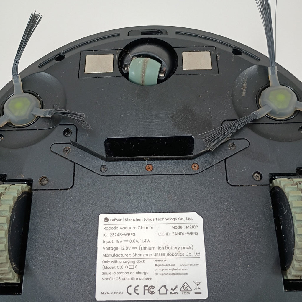 Lefant M210 Pro Robot Vacuum – white Used For Parts