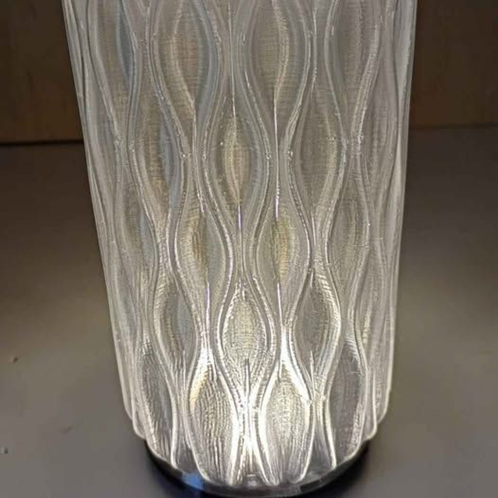 Clear table top light