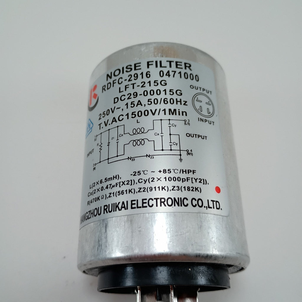 Samsung Washer Noise Filter DC29-00015B DC29-0001509 Washing Machine OEM