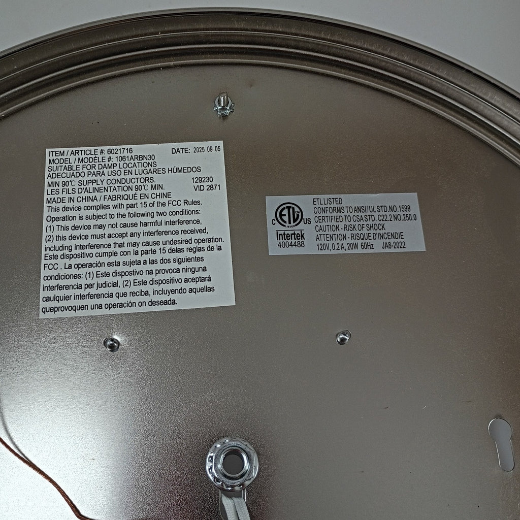 Allen And Roth Hilton 14 Inch Led Round Flushmount Replacement Led Light