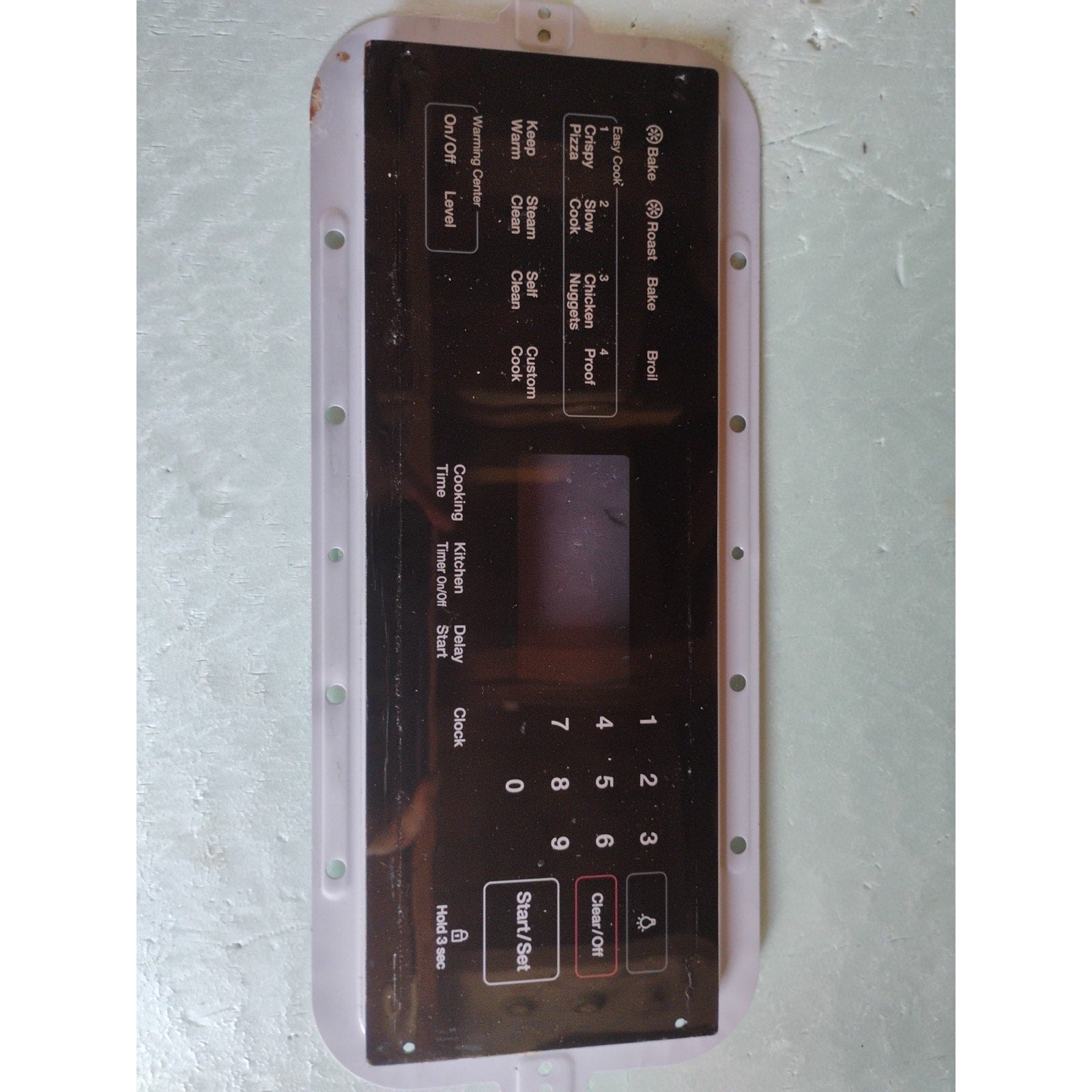 Samsung DG34-00020A Electric Range Switch Membrane OEM replacement part