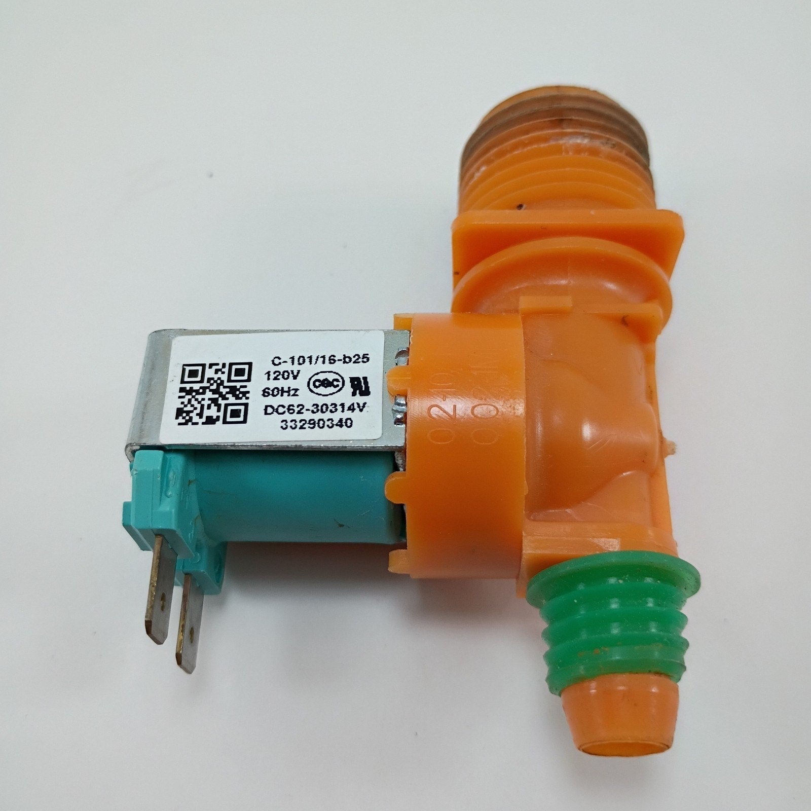 OEM Samsung Washer Water Inlet Valve DC62-30314V DC62-30314K Tested