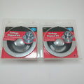 Two (2) Keeney K5417 Stainless Steel Garbage Disposal Flange and Stopper, Chrome