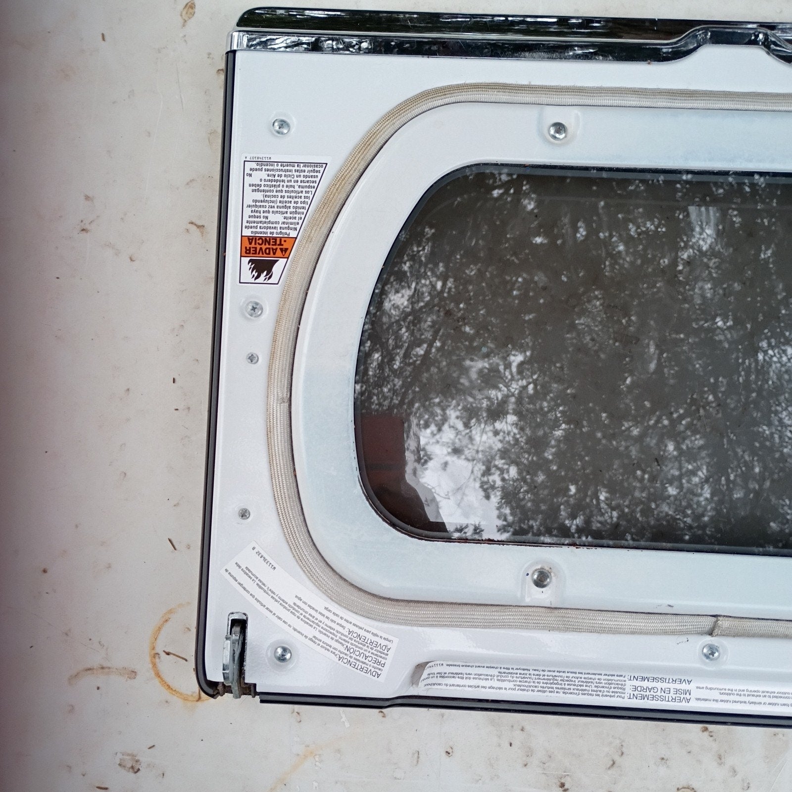 Whirlpool Dryer Door Replacement WED7120HW0