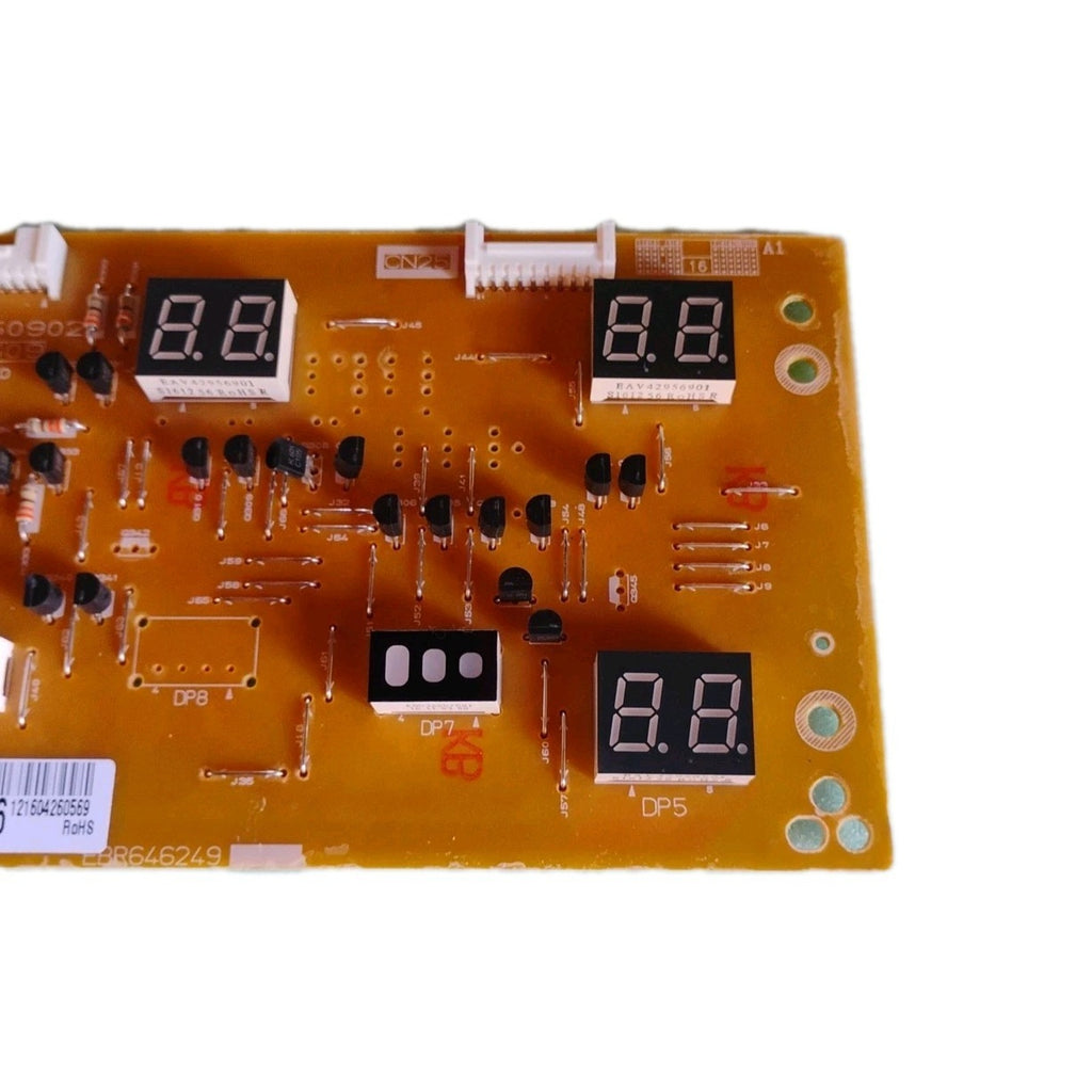 LG PCB Assembly Display Board EBR64624907 Oven Stove Control Module OEM Used