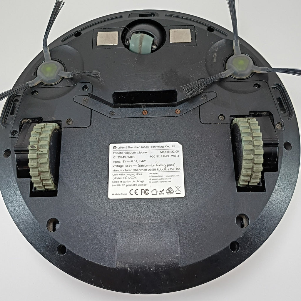 Lefant M210 Pro Robot Vacuum – white Used For Parts