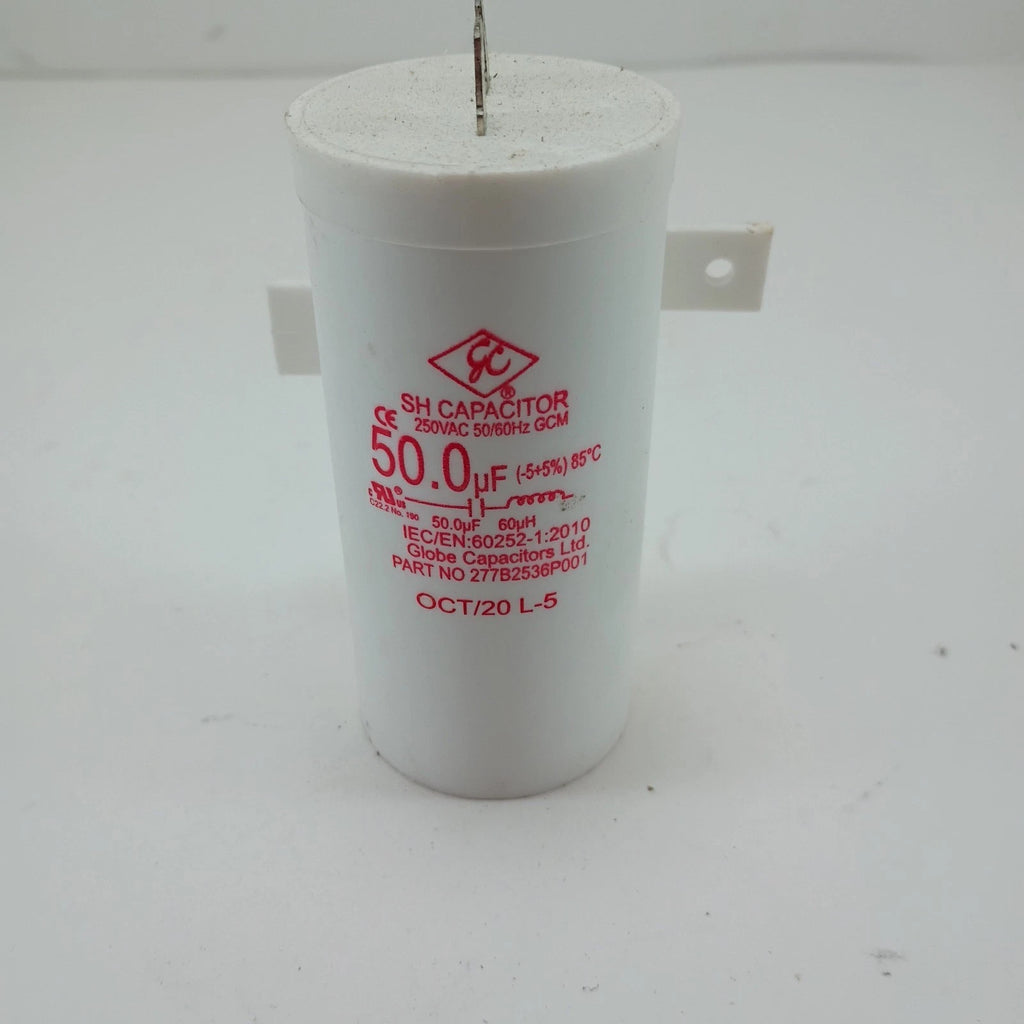 GE Stacked Washer Dryer Motor Start Capacitor Part# 277B2536P001 Genuine