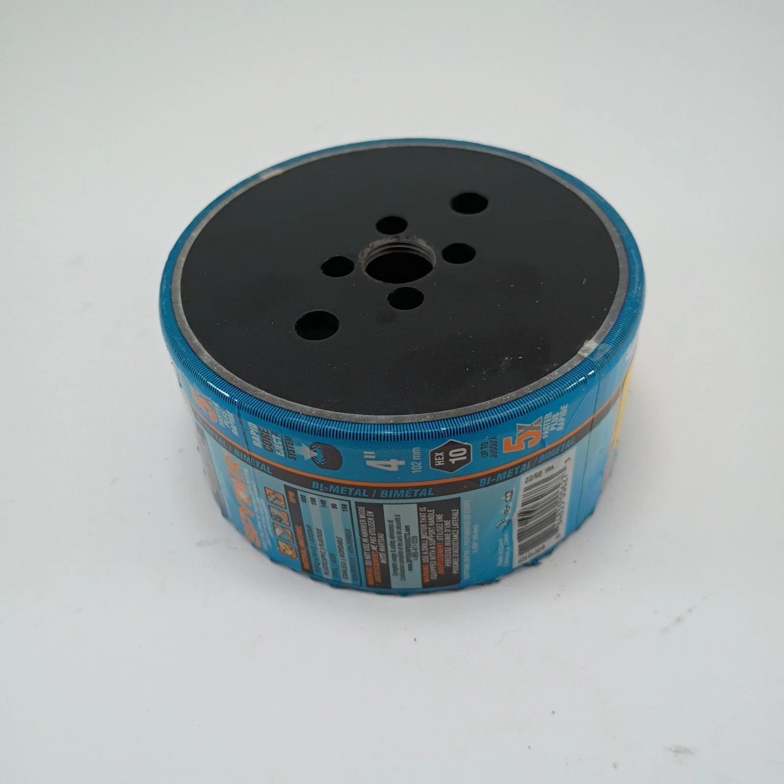 Spyder 4 inch Bi-Metal Hole Saw Part 600101CF Heavy Duty Cutting Tool New